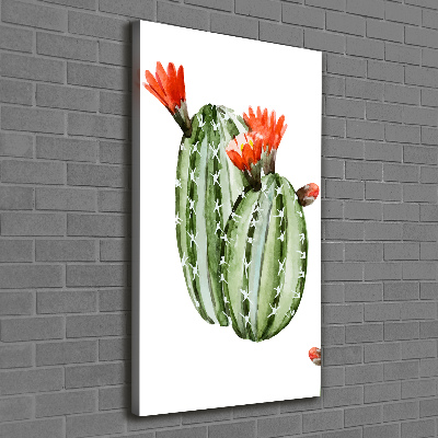 Large canvas wall art Cacti