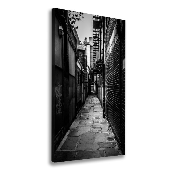 Picture canvas print City streets