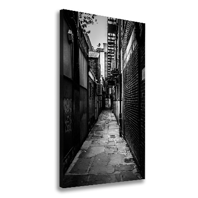 Picture canvas print City streets