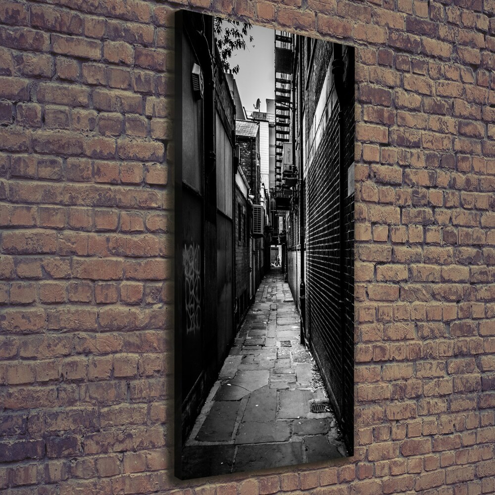 Picture canvas print City streets