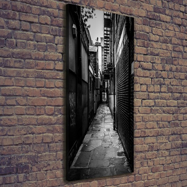 Picture canvas print City streets