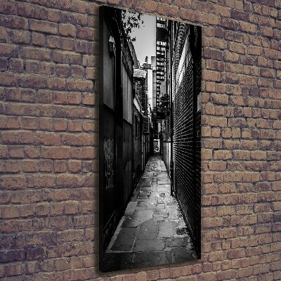 Picture canvas print City streets