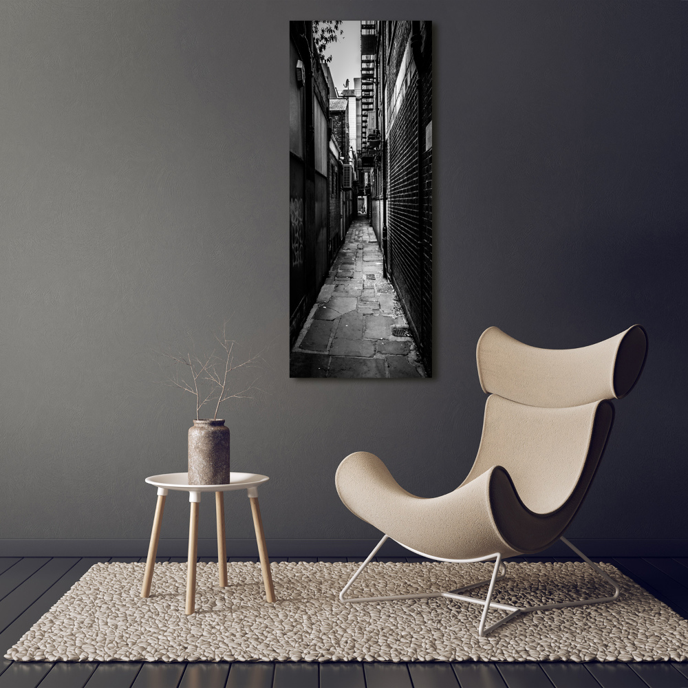 Picture canvas print City streets