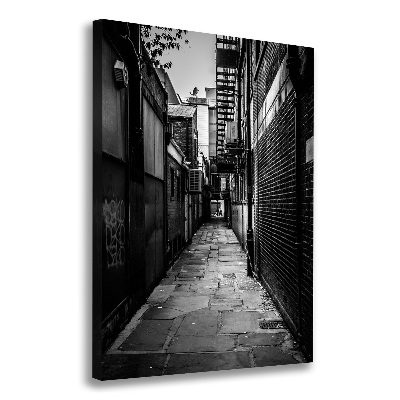 Picture canvas print City streets