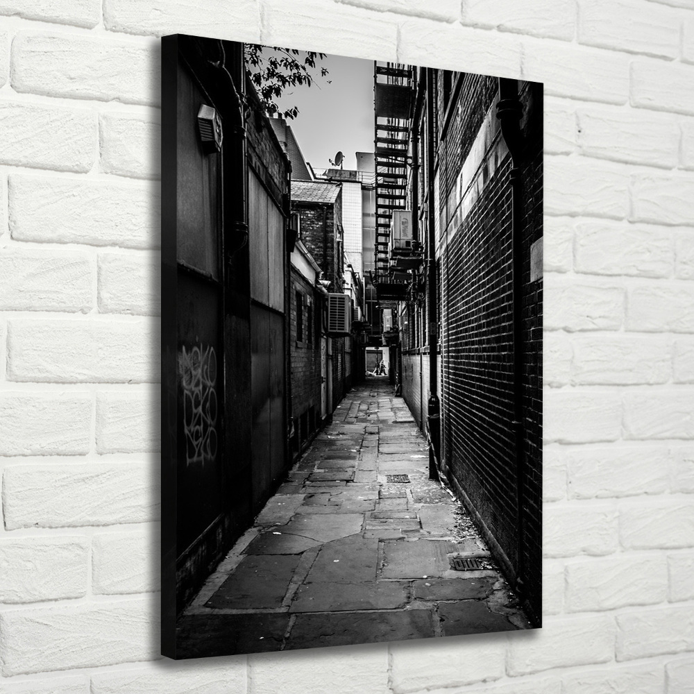 Picture canvas print City streets