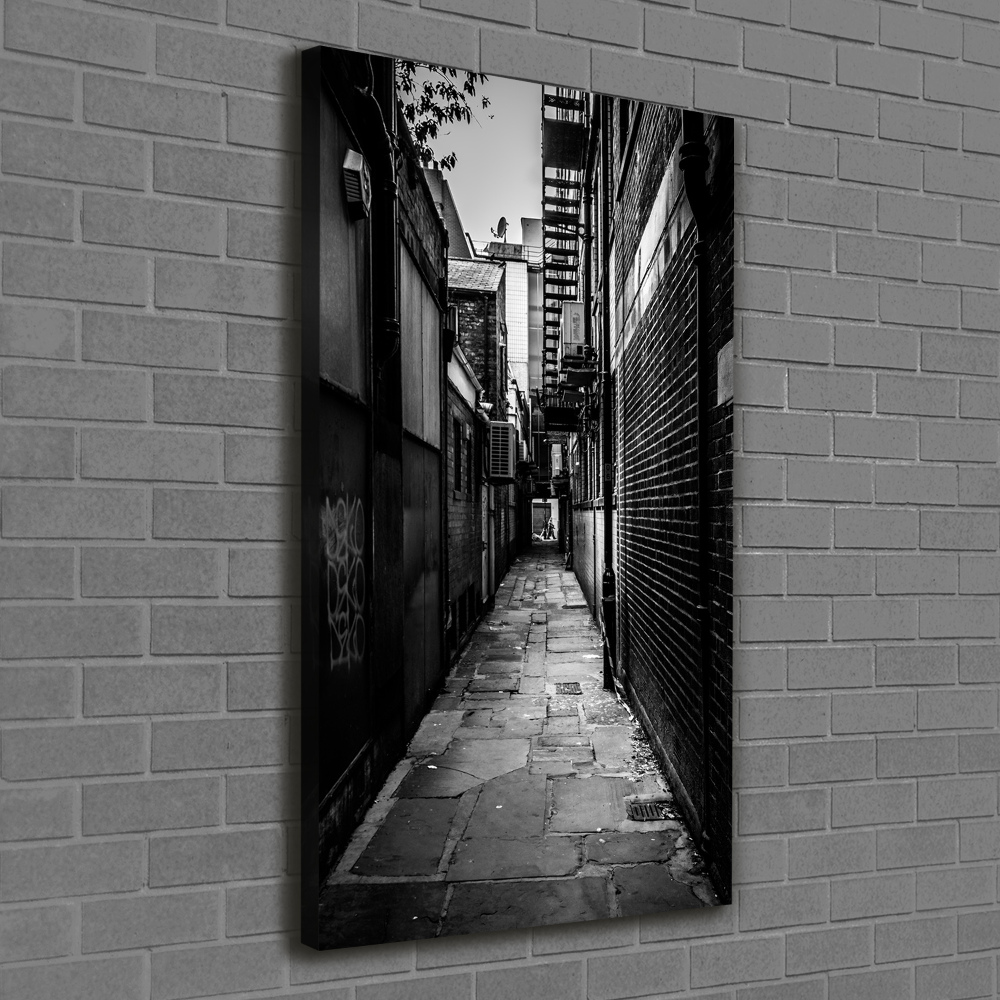 Picture canvas print City streets