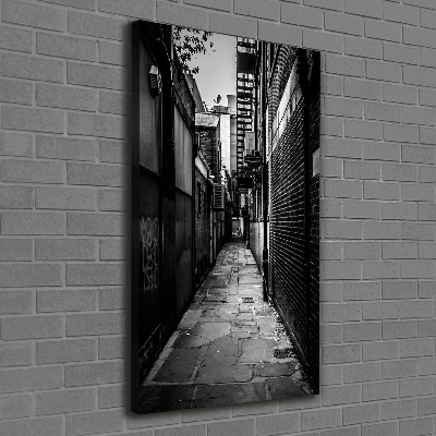 Picture canvas print City streets