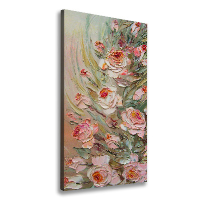 Large canvas wall art Roses