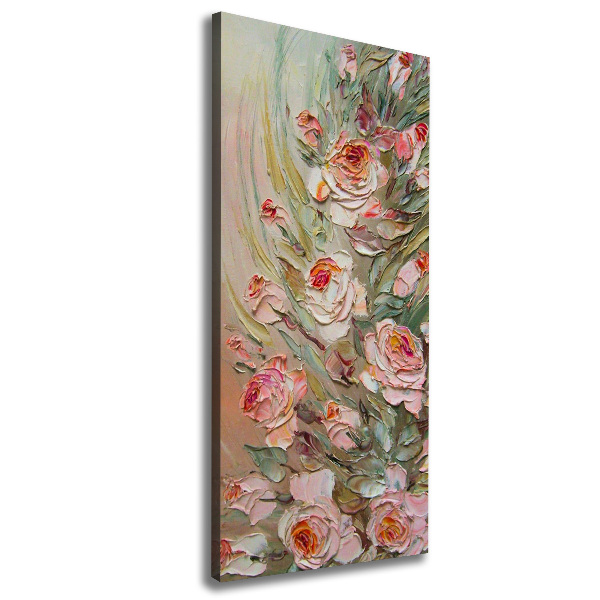 Large canvas wall art Roses