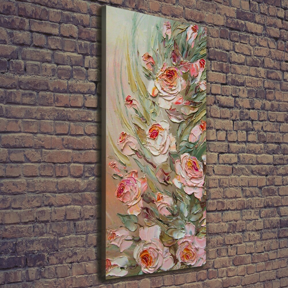 Large canvas wall art Roses