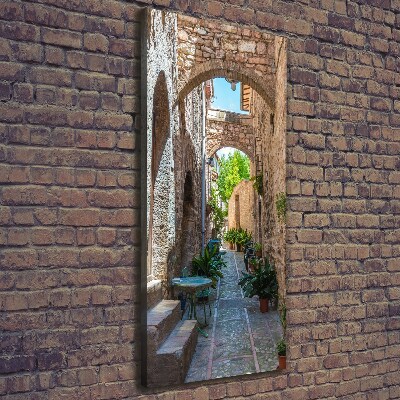 Wall art canvas Italian streets