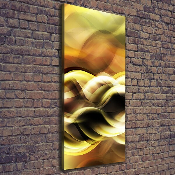 Wall art canvas large Golden light