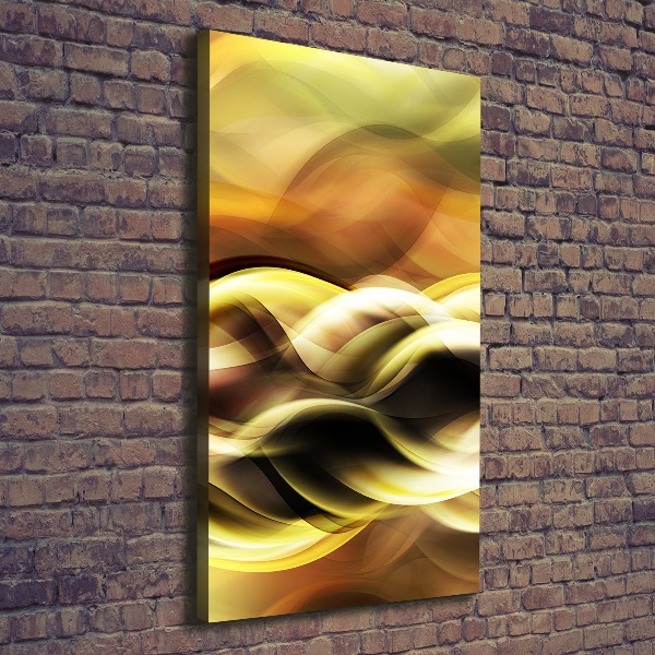 Wall art canvas large Golden light