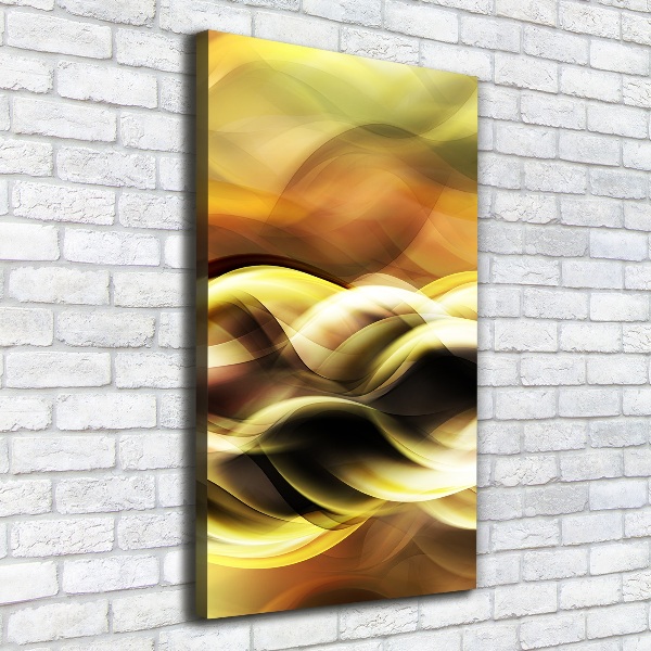 Wall art canvas large Golden light