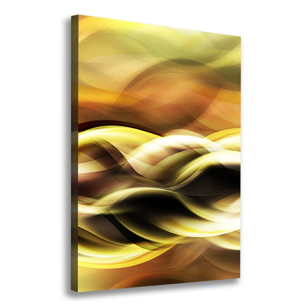 Wall art canvas large Golden light