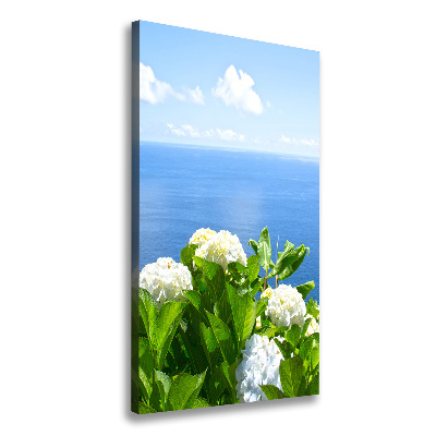 Canvas print Hydrangea sea