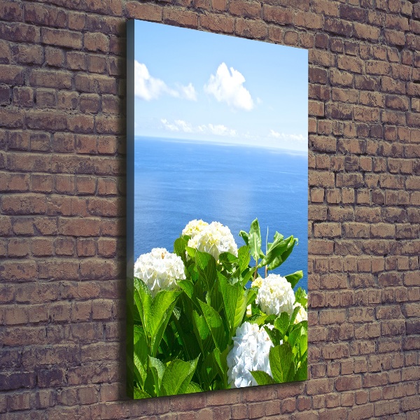 Canvas print Hydrangea sea