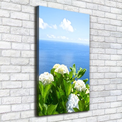 Canvas print Hydrangea sea