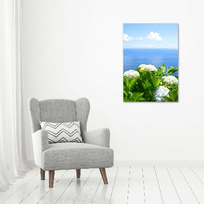 Canvas print Hydrangea sea