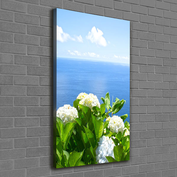 Canvas print Hydrangea sea