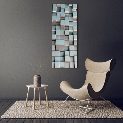 Canvas wall art Cube wall