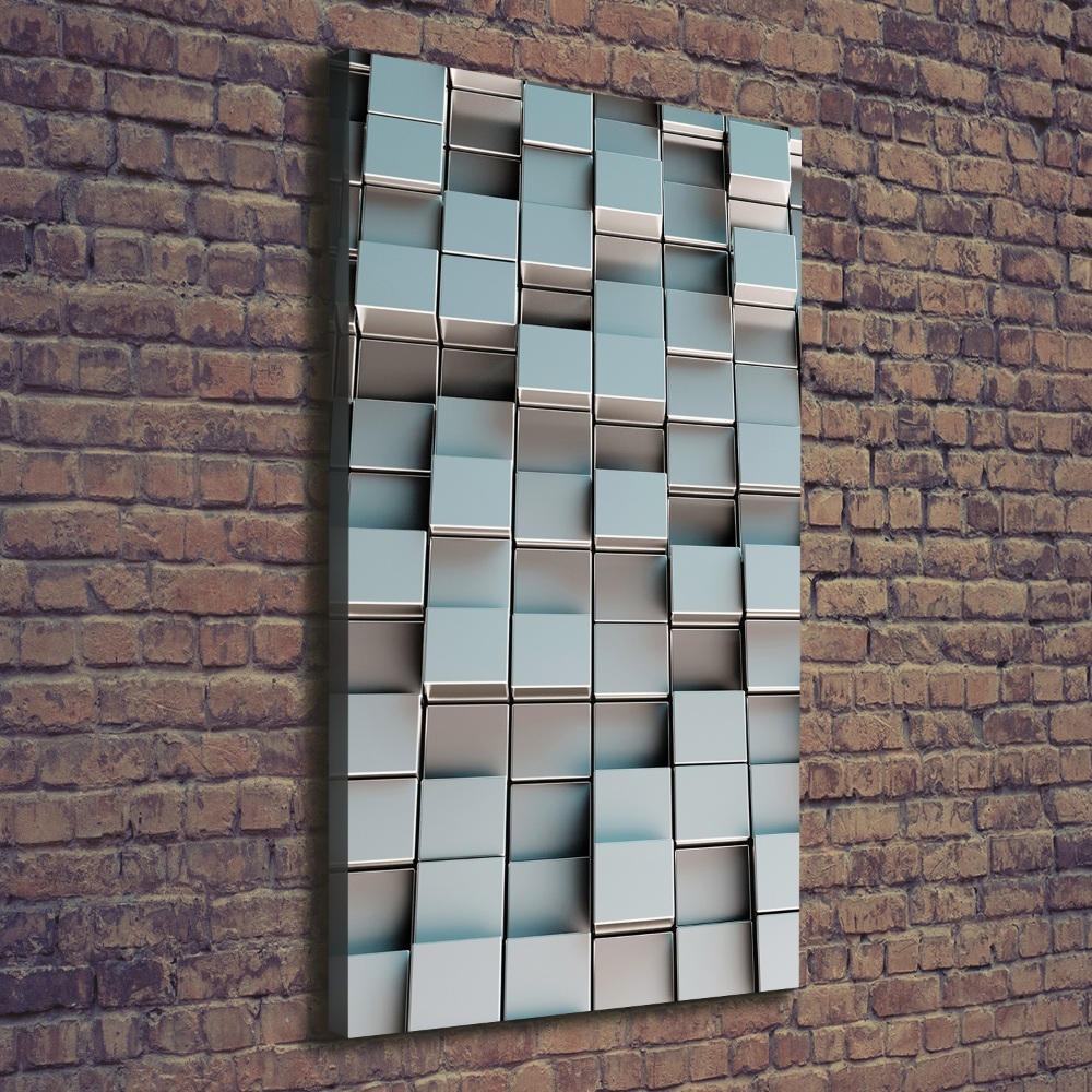 Canvas wall art Cube wall