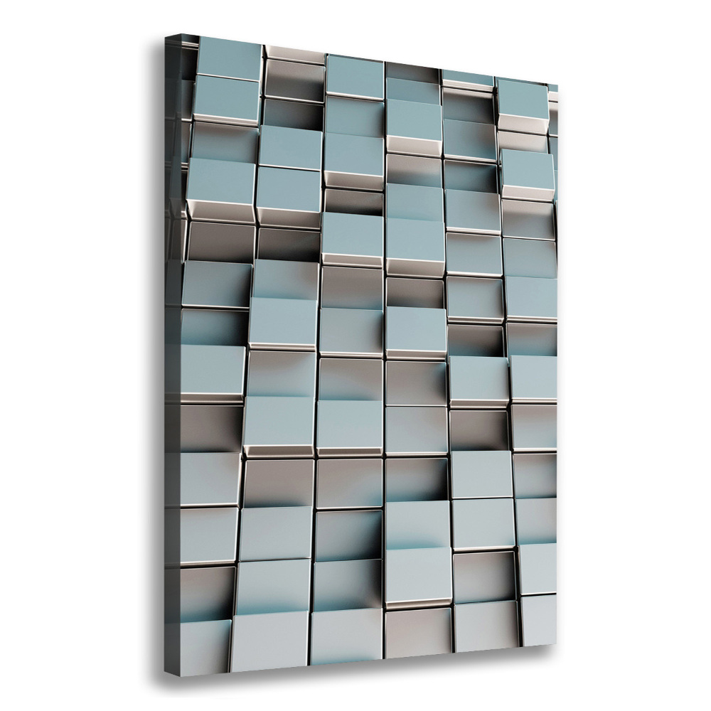 Canvas wall art Cube wall