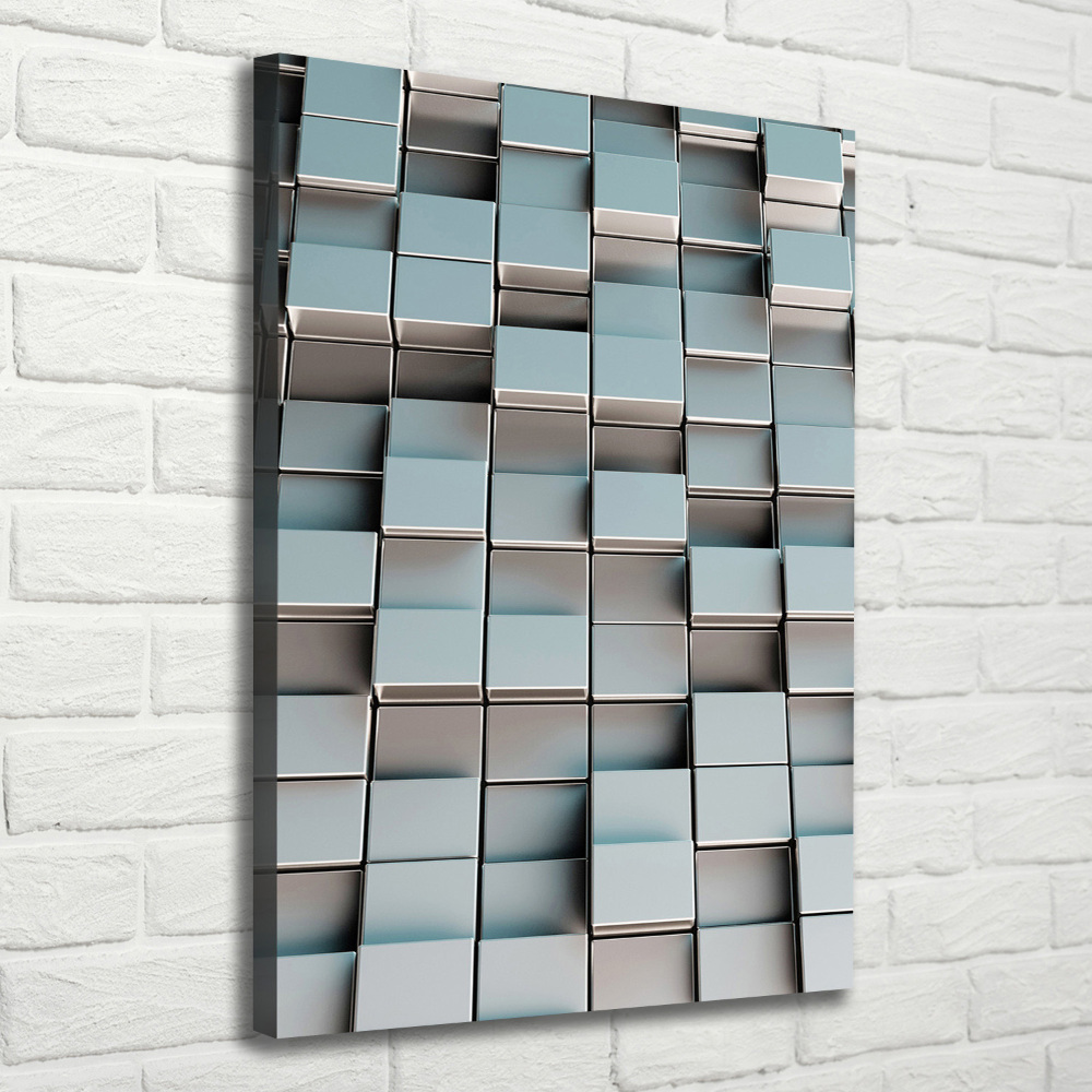 Canvas wall art Cube wall