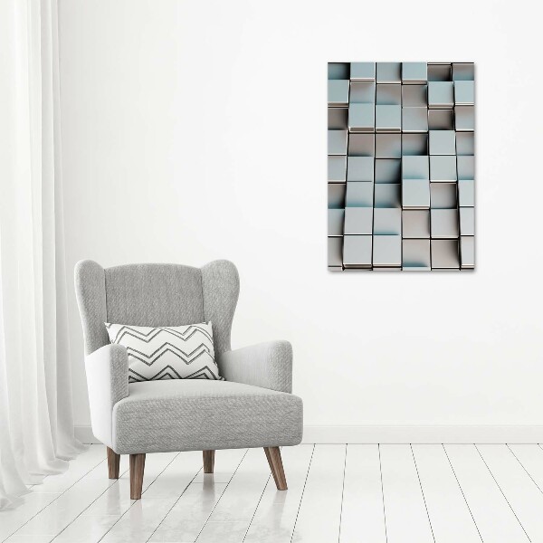 Canvas wall art Cube wall