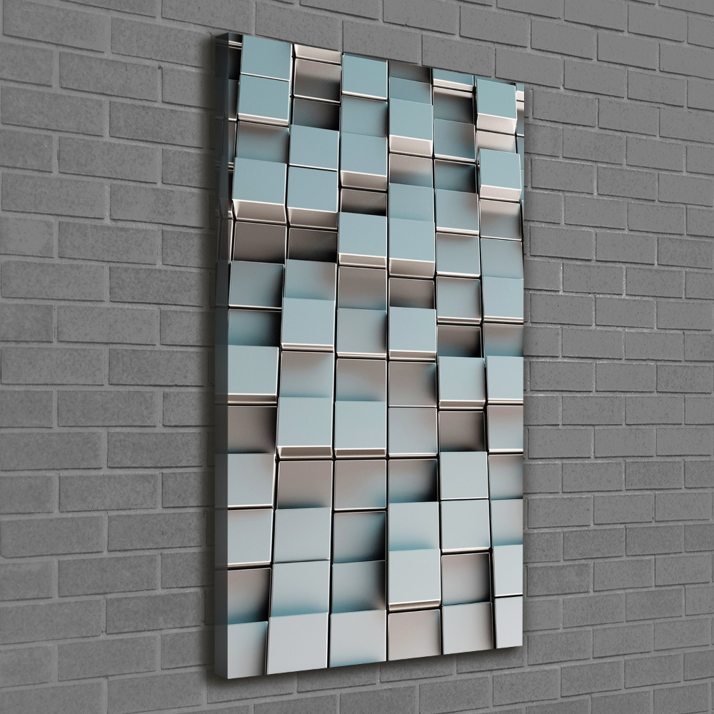 Canvas wall art Cube wall