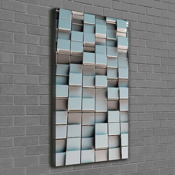 Canvas wall art Cube wall