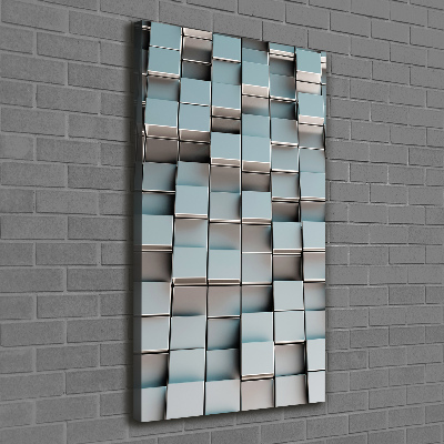 Canvas wall art Cube wall