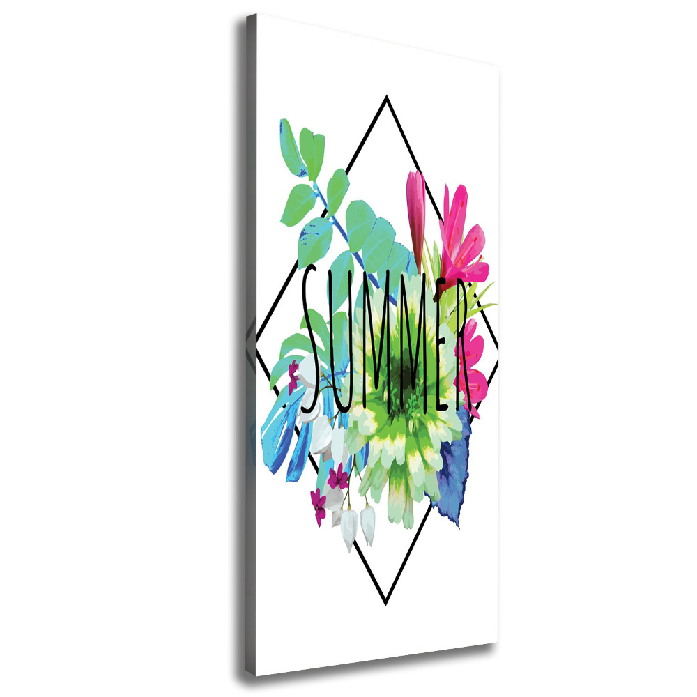 Wall art canvas large Summer