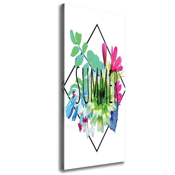 Wall art canvas large Summer