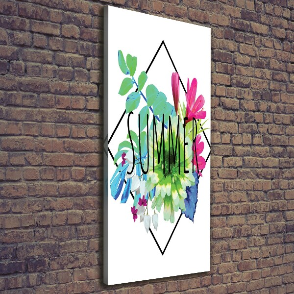 Wall art canvas large Summer