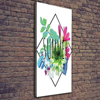 Wall art canvas large Summer