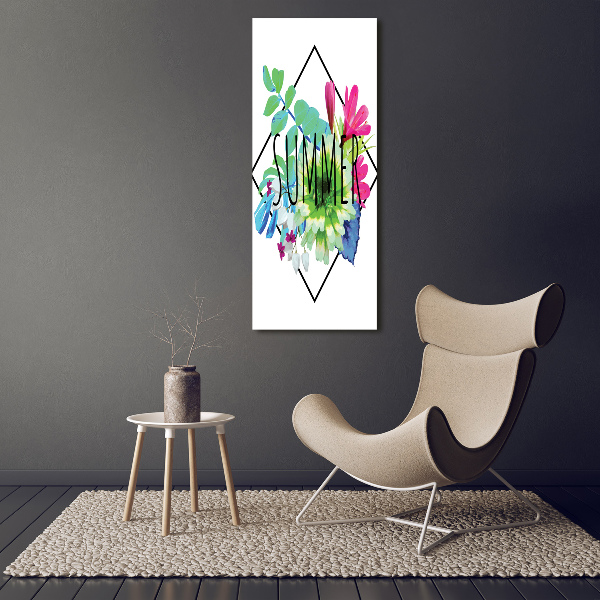 Wall art canvas large Summer