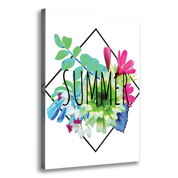 Wall art canvas large Summer