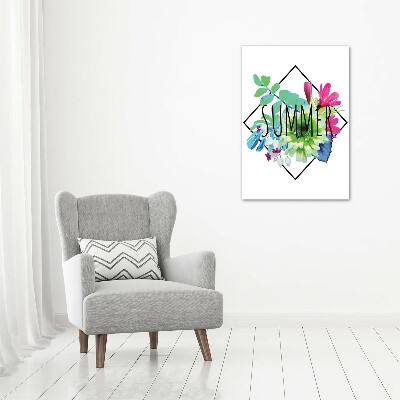 Wall art canvas large Summer