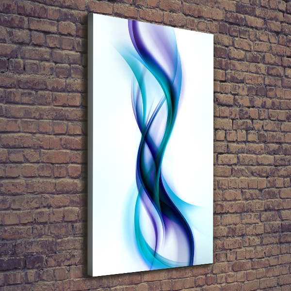 Canvas wall art Wave abstraction