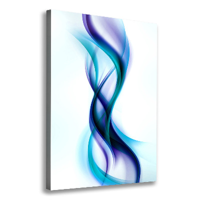 Canvas wall art Wave abstraction