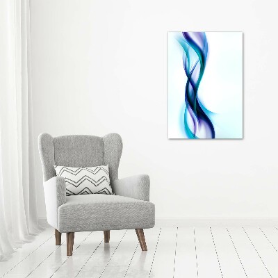 Canvas wall art Wave abstraction