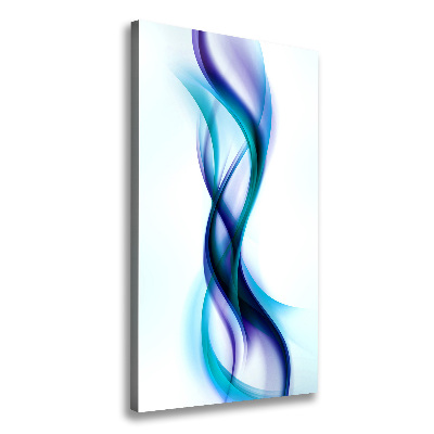 Canvas wall art Wave abstraction