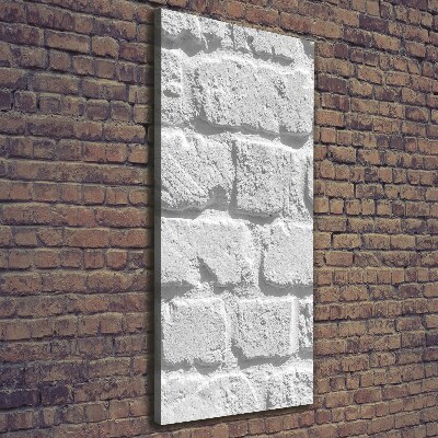 Large canvas wall art Brick wall