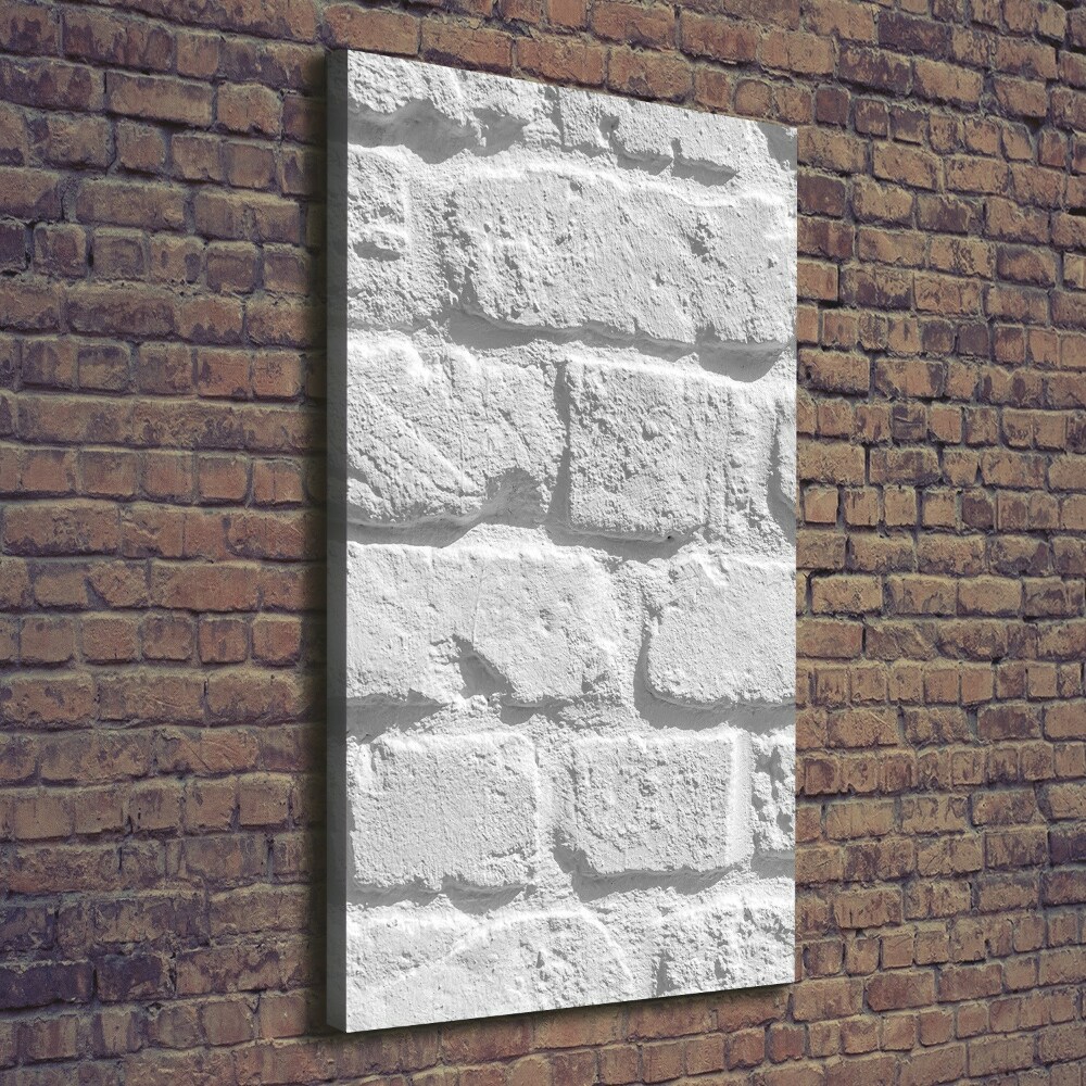 Large canvas wall art Brick wall