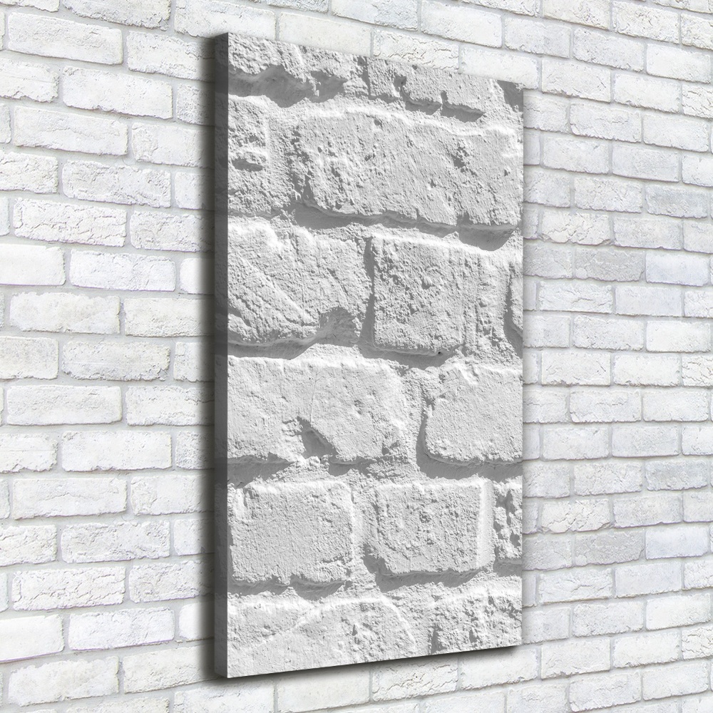 Large canvas wall art Brick wall