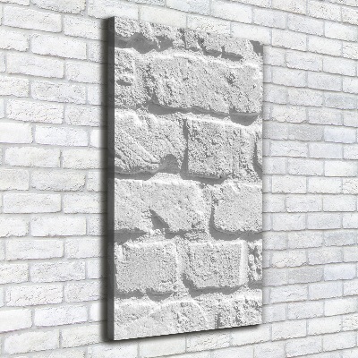 Large canvas wall art Brick wall