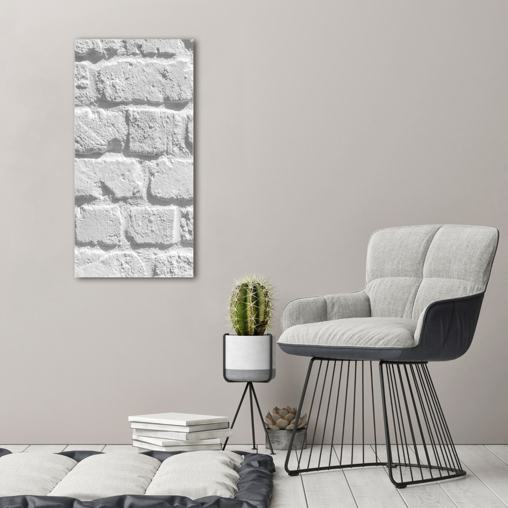 Large canvas wall art Brick wall