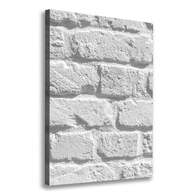 Large canvas wall art Brick wall