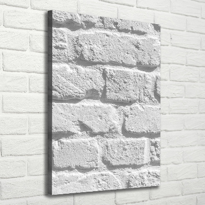 Large canvas wall art Brick wall